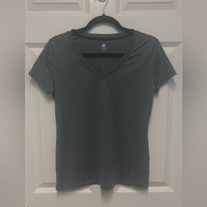 Champion Women's Charcoal V-Neck Tee
